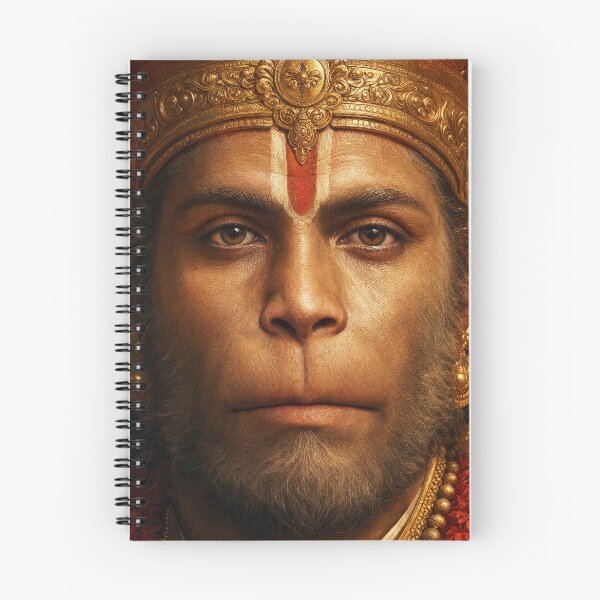 Item preview, Hanuman The Divine Monkey God Sacred Portrait designed and sold by Sovira Studio .