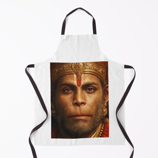 Item preview, Hanuman The Divine Monkey God Sacred Portrait designed and sold by Sovira Studio .