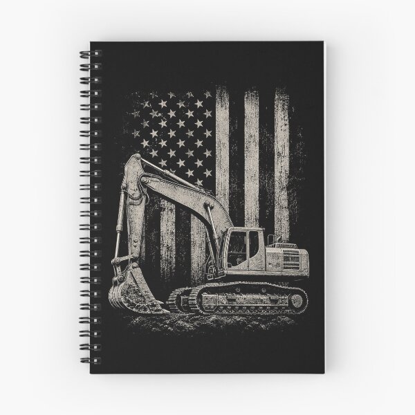 Item preview, Heavy Equipment Operator Excavator US Independence Day designed and sold by OlakunleOloroz.