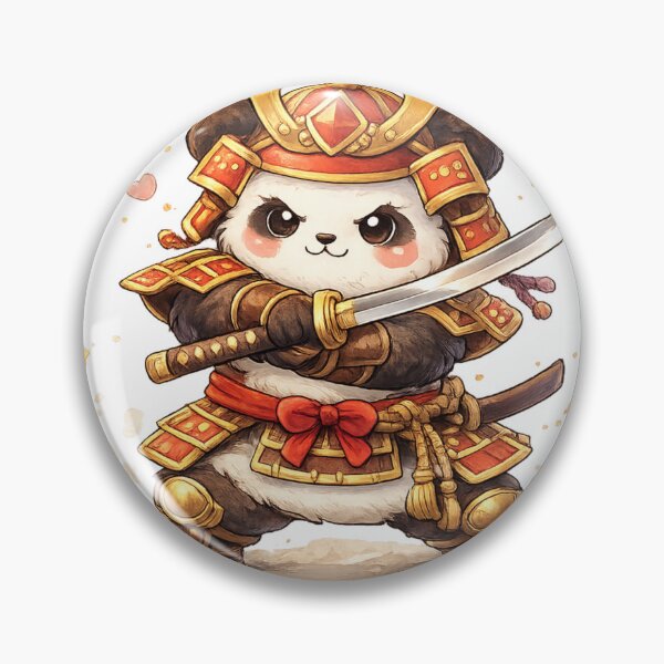 Item preview, Warrior Panda  – Epic Fantasy Samurai Characters  designed and sold by RevieusaR.