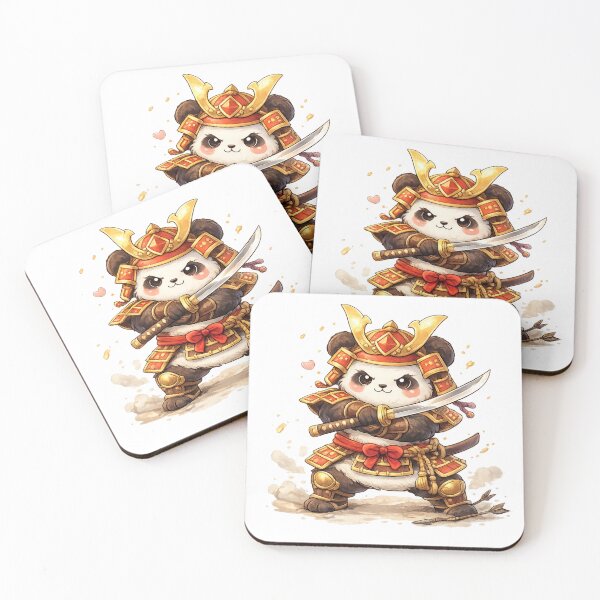 Item preview, Warrior Panda  – Epic Fantasy Samurai Characters  designed and sold by RevieusaR.