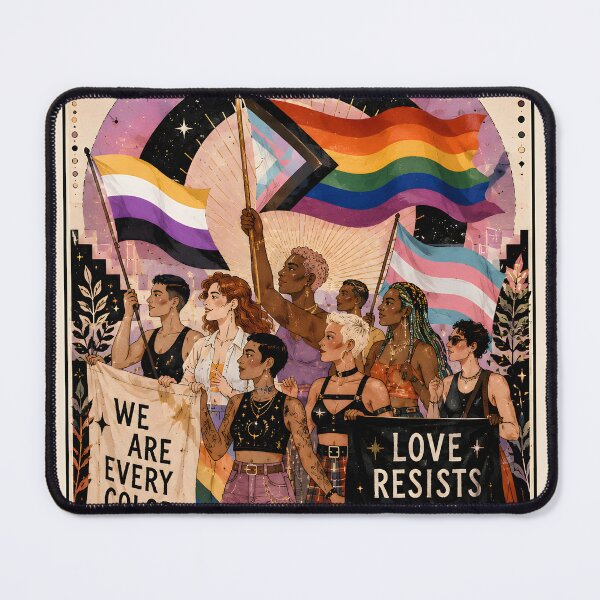 Item preview, The March Pride Tarot Card designed and sold by Craft Design Alchemy.