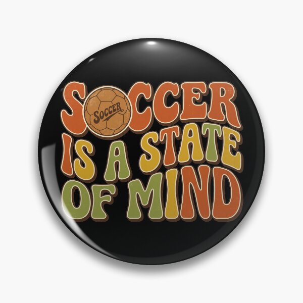 Item preview, Soccer Is A State Of Mind Retro Shirt designed and sold by TeNovaStudio.