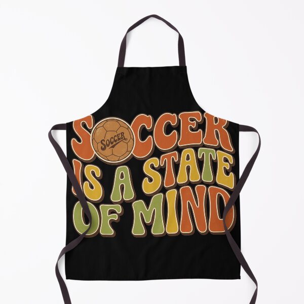 Item preview, Soccer Is A State Of Mind Retro Shirt designed and sold by TeNovaStudio ⭐⭐⭐⭐⭐.