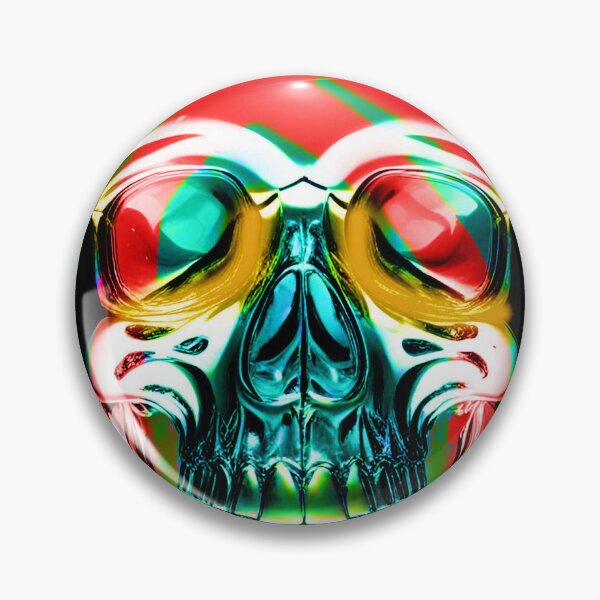Item preview, Colour skull designed and sold by FreshFrankies.