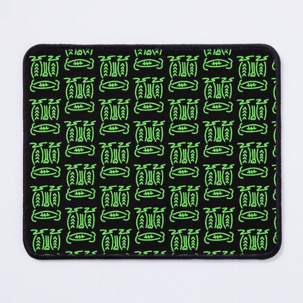 Item preview, Neon Green Abstract Face – Bold Doodle Character Art designed and sold by felipemaldonadoart.