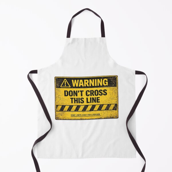 Item preview, SIGNS - Don't cross this line designed and sold by MetusArt.