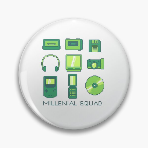 Item preview, Millenial Squad designed and sold by SquareDungeon.