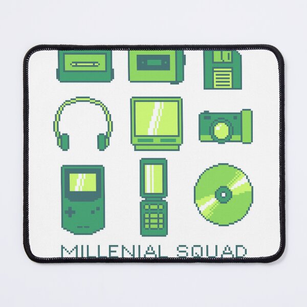 Item preview, Millenial Squad designed and sold by SquareDungeon.
