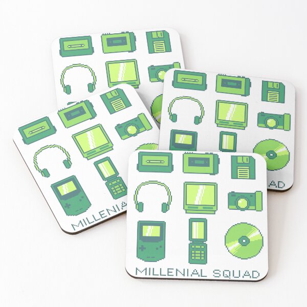 Item preview, Millenial Squad designed and sold by SquareDungeon.