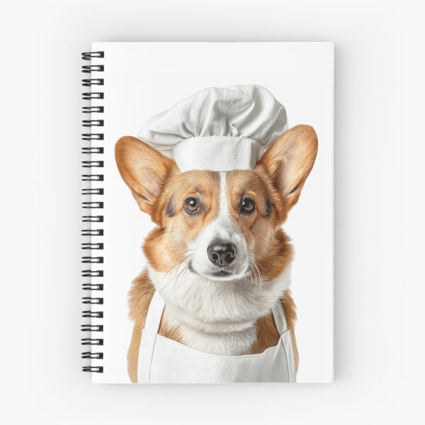 Item preview, Funny Pembroke Welsh Corgi Dog Chef Realistic Animal Cooking Humor Art designed and sold by LazyOwlStore.