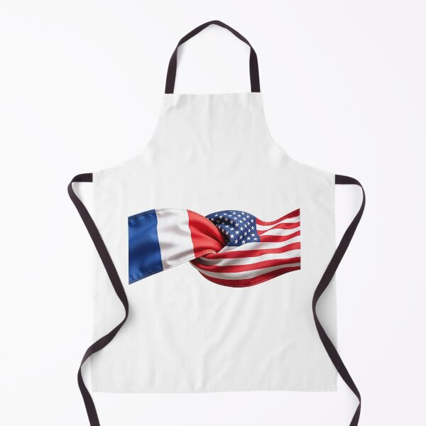 Item preview, France and USA Flags Entwined designed and sold by TirConnaill.