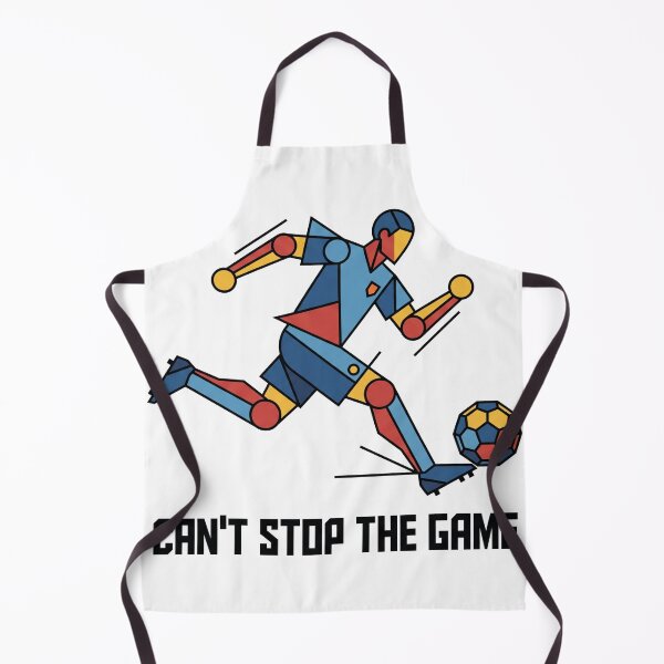 Item preview, Cant Stop The Game Geometric Soccer Shirt designed and sold by TeNovaStudio.