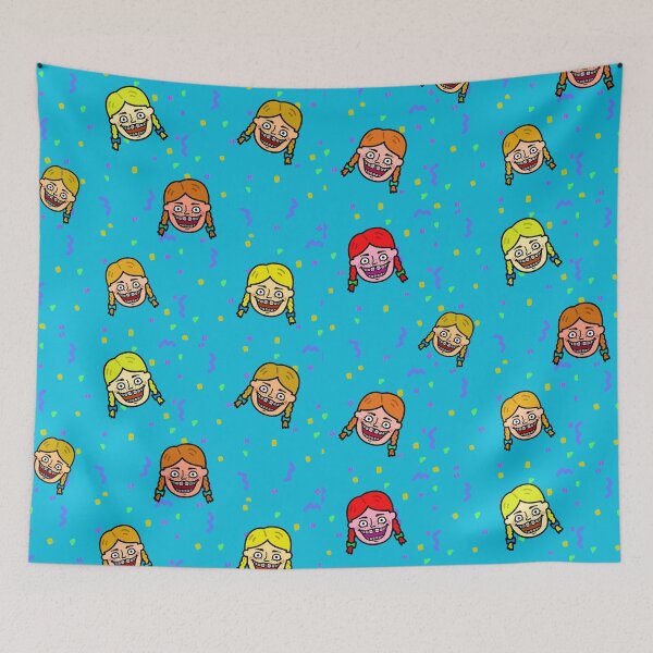 Item preview, Cute girl blue designed and sold by kanaehonkawa.