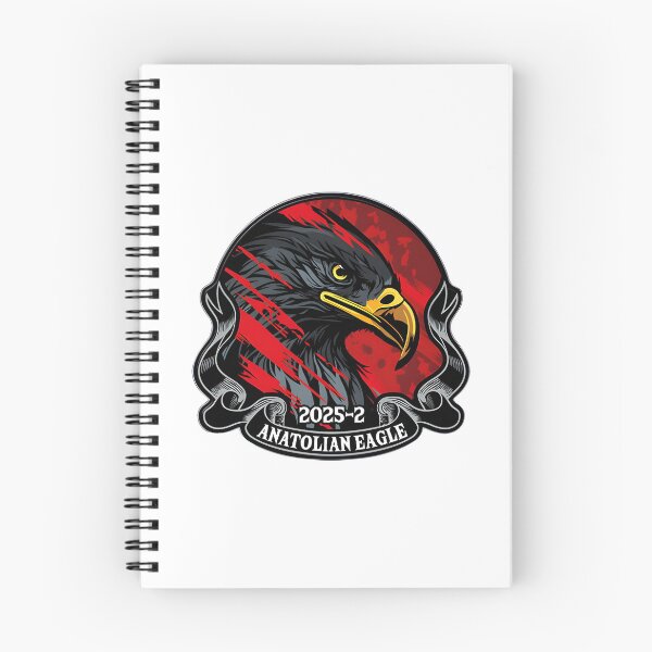 Item preview, Turkish Air Force Anatolian Eagle 2025-2 International Exercise Emblem designed and sold by CharlieDesings.