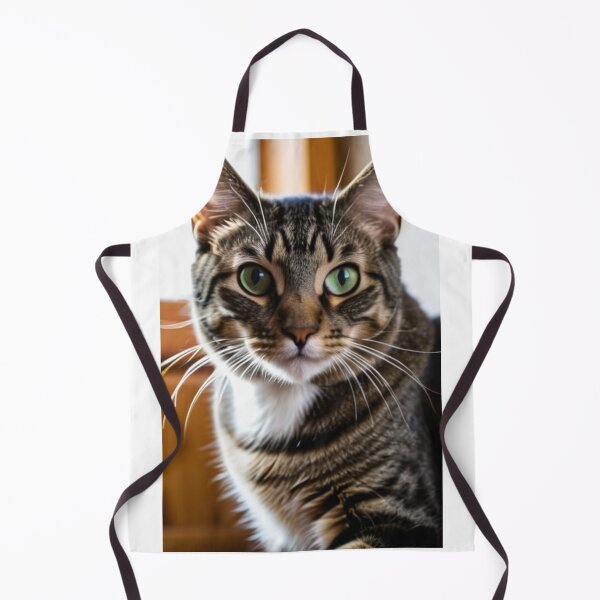 Item preview, Animals - Tabby Cat with Emerald Eyes, Expressive Feline Portrait designed and sold by DoodyPets.
