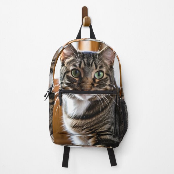 Item preview, Animals - Tabby Cat with Emerald Eyes, Expressive Feline Portrait designed and sold by DoodyPets.