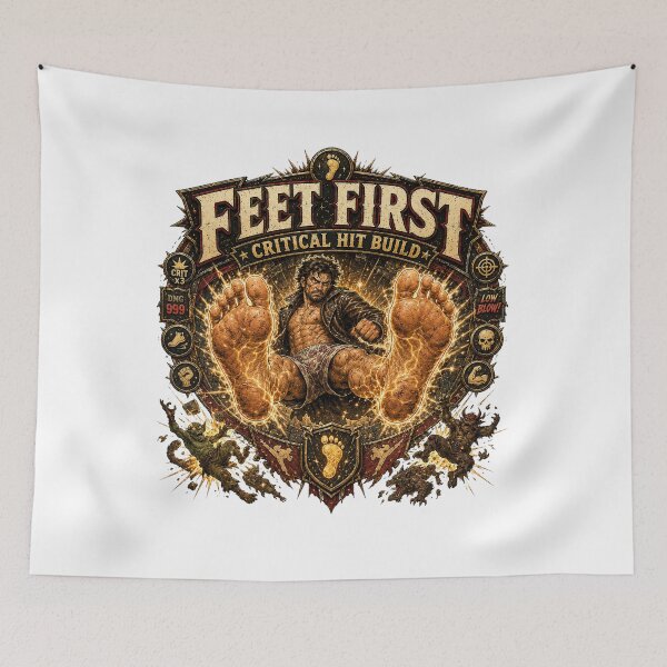 Item preview, FEET FIRST designed and sold by Scrumptious Designs.