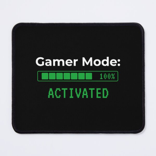 Item preview, Gamer Mode Activated Green designed and sold by DixieGirlStudio.