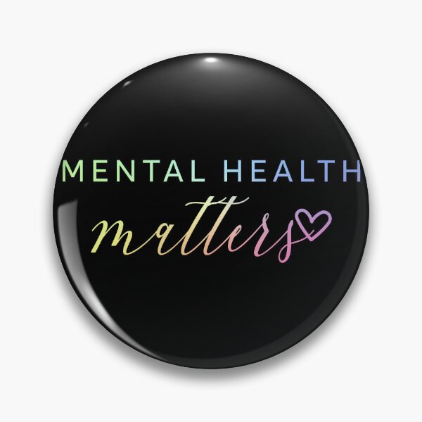 Item preview, Womens Mental Health Matters Brain Illness Inspirational Therapist Gift designed and sold by ScienceCorner.