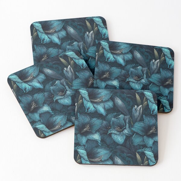 Item preview, Ornamental Amaryllis Print - Tropical Flower Pattern   - Gifts For Couples designed and sold by RoyalStarsPatts.