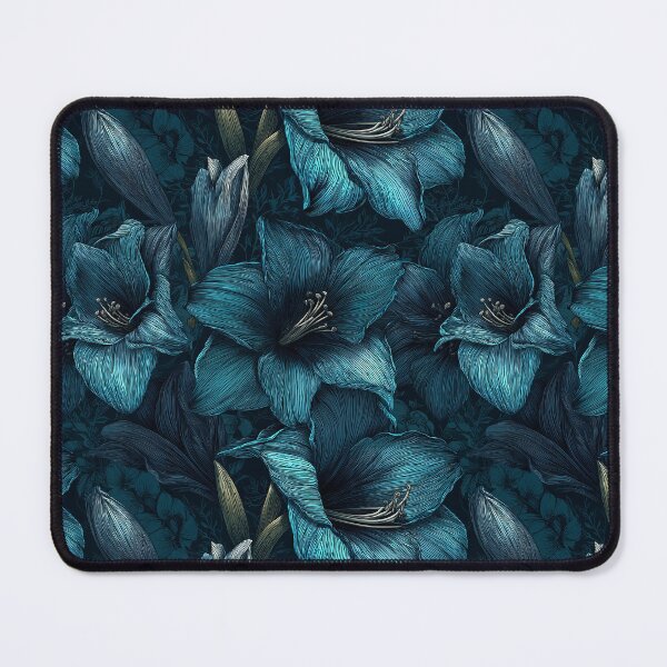 Item preview, Ornamental Amaryllis Print - Tropical Flower Pattern - Gifts For Couples designed and sold by RoyalStarsPatts.