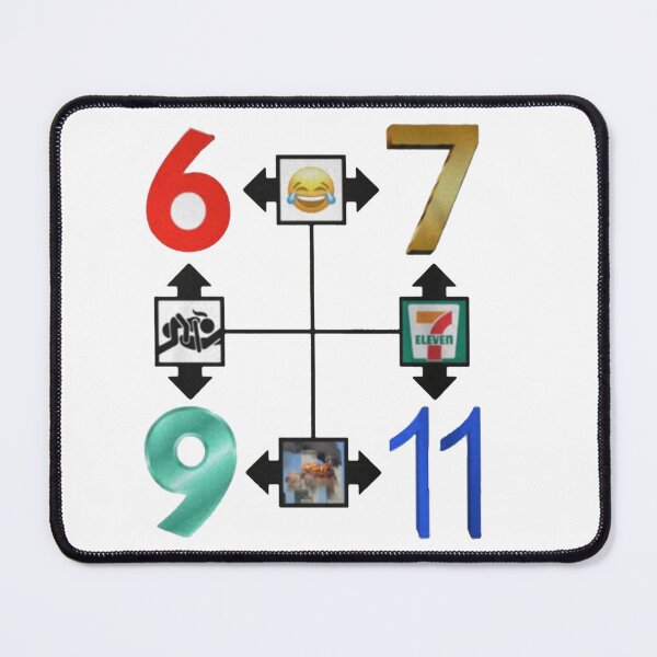 Item preview, Six seven nine eleven designed and sold by ArtAndDesignA.