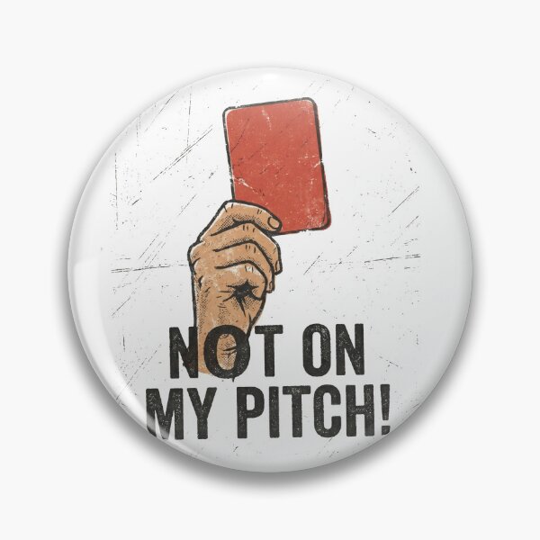 Item preview, Not On My Pitch Funny Soccer Referee Shirt designed and sold by TeNovaStudio.