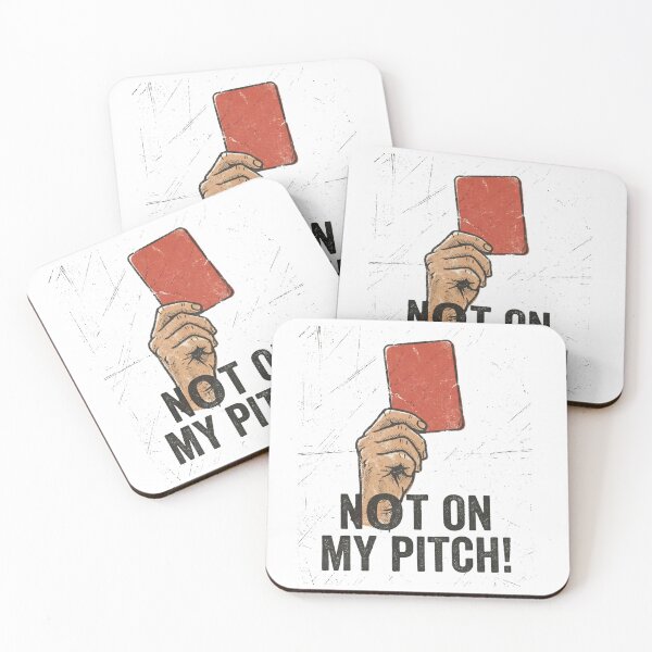 Item preview, Not On My Pitch Funny Soccer Referee Shirt designed and sold by TeNovaStudio ⭐⭐⭐⭐⭐.
