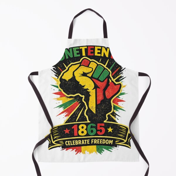 Item preview, Juneteenth 1865 African Pride Fist Map Design designed and sold by mansourhamid.