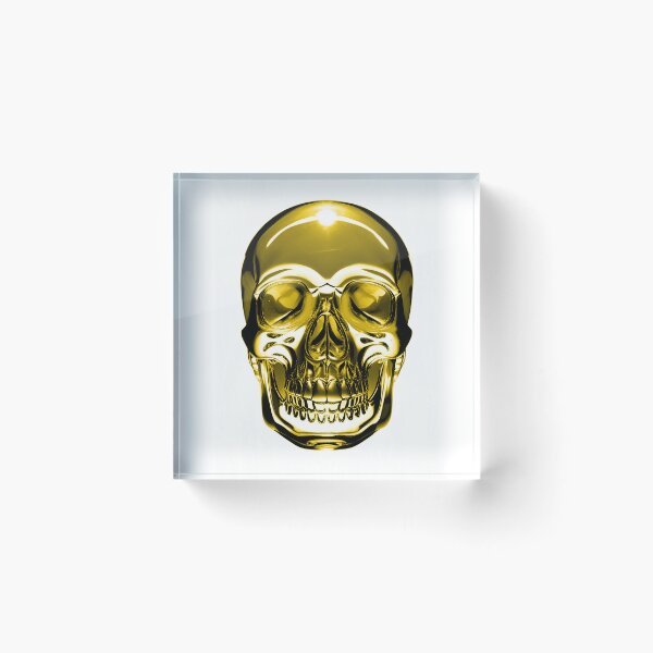 Item preview, Gold Skull designed and sold by FreshFrankies.