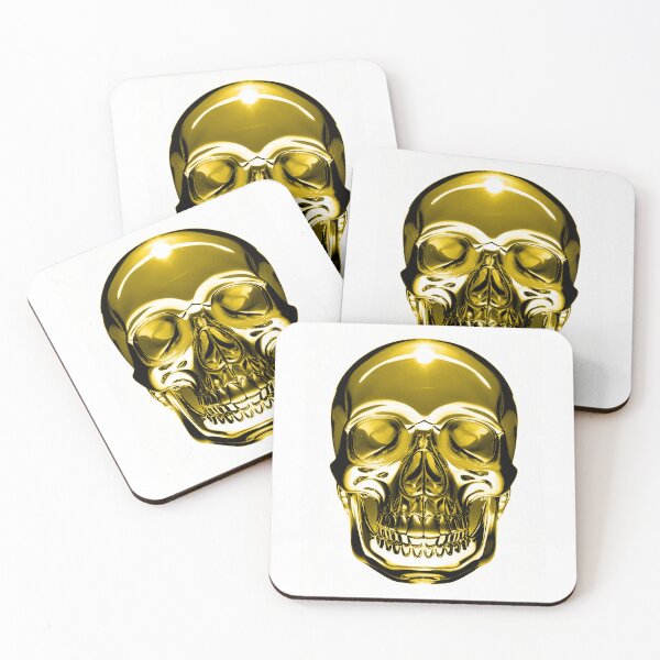 Item preview, Gold Skull designed and sold by FreshFrankies.