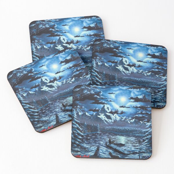 Item preview, Whispers of the Veiled Winter Moon designed and sold by CreatorArt369.