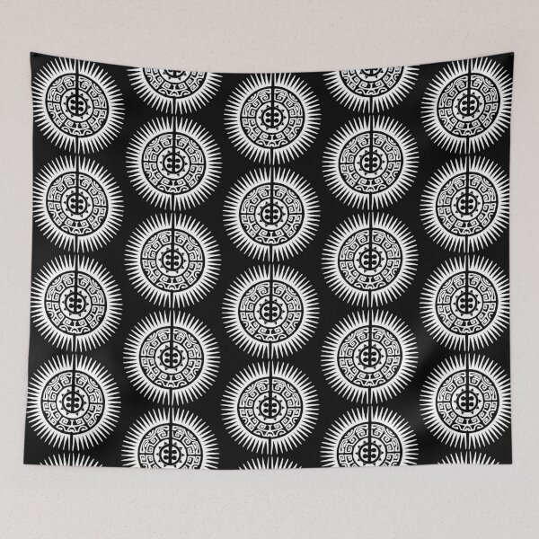 Item preview, White Tribal Sun designed and sold by Lagueny.