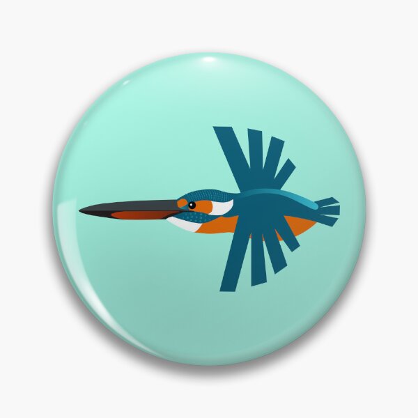 Item preview, Kingy Kingfisher designed and sold by AnthonyZed.