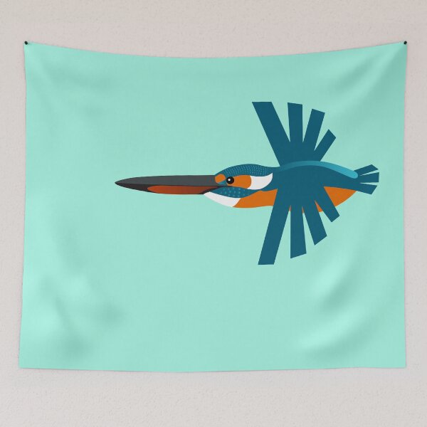 Item preview, Kingy Kingfisher designed and sold by AnthonyZed.