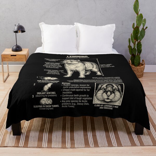 Item preview, Lemming Scientific Anatomy Biology Animal Lover designed and sold by Kimberley King Art King Art.
