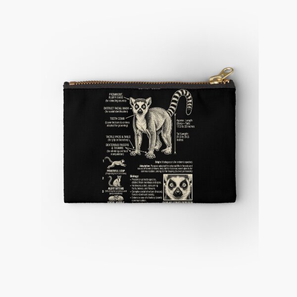 Item preview, Lemur Scientific Anatomy Biology Animal Lover designed and sold by Kimberley King Art  King Art.