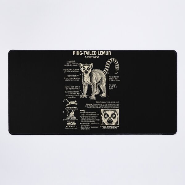 Item preview, Lemur Scientific Anatomy Biology Animal Lover designed and sold by Kimberley King Art  King Art.