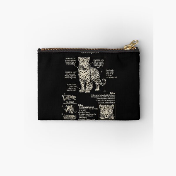 Item preview, Leopard Scientific Anatomy Biology Animal Lover designed and sold by Kimberley King Art  King Art.