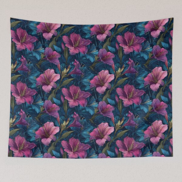 Item preview, Cute Amaryllis Flower  - Botanical Garden Pattern   - Gifts For Dad designed and sold by RoyalStarsPatts.