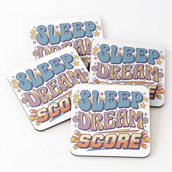 Item preview, Sleep Dream Score Retro Groovy Soccer Shirt designed and sold by TeNovaStudio ⭐⭐⭐⭐⭐.