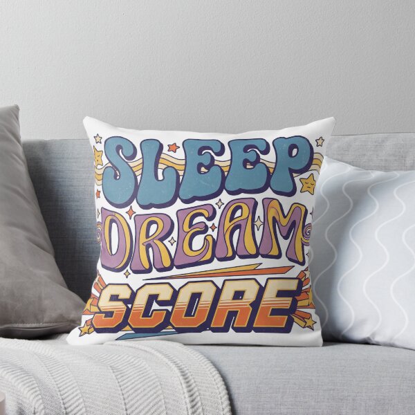 Item preview, Sleep Dream Score Retro Groovy Soccer Shirt designed and sold by TeNovaStudio.