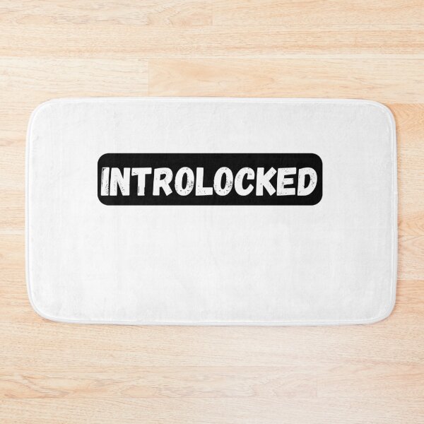 Item preview, Introlocked Minimal Typography Design designed and sold by variant designer.