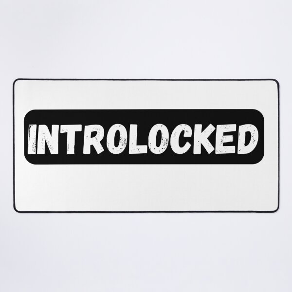 Item preview, Introlocked Minimal Typography Design designed and sold by variant designer.