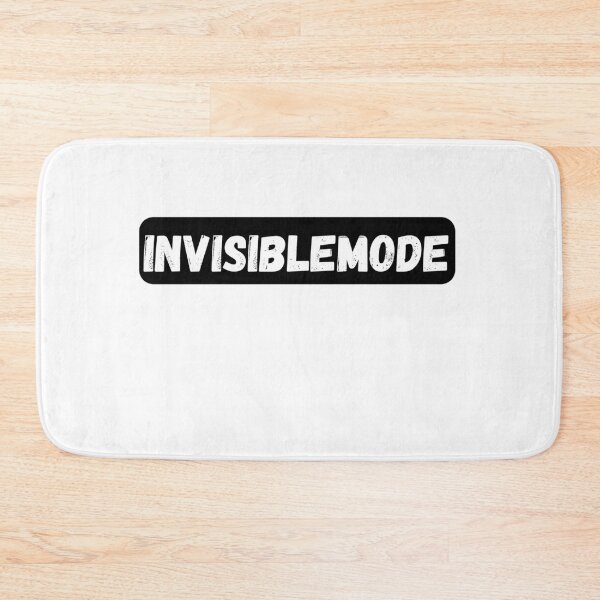 Item preview, Invisiblemode Dark Aesthetic Typography Design designed and sold by variant designer.