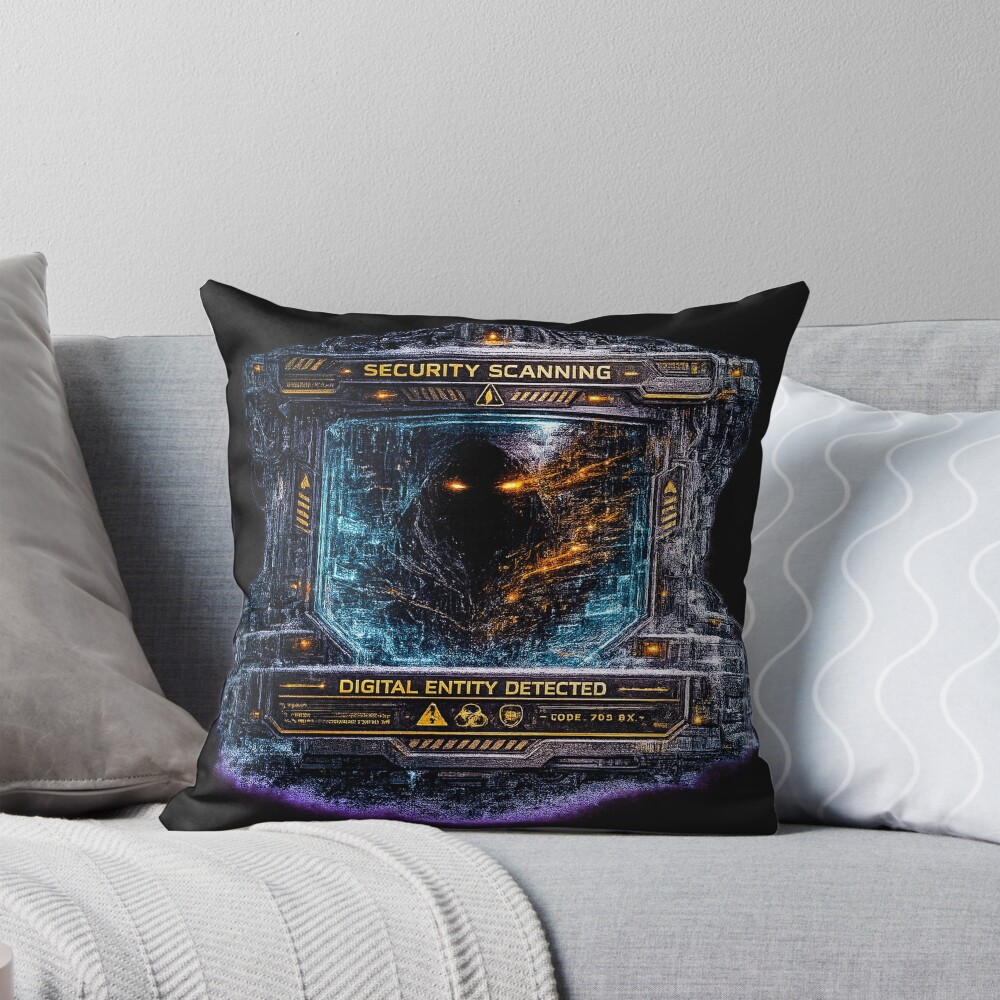 Item preview, Throw Pillow designed and sold by ShadowSignal.
