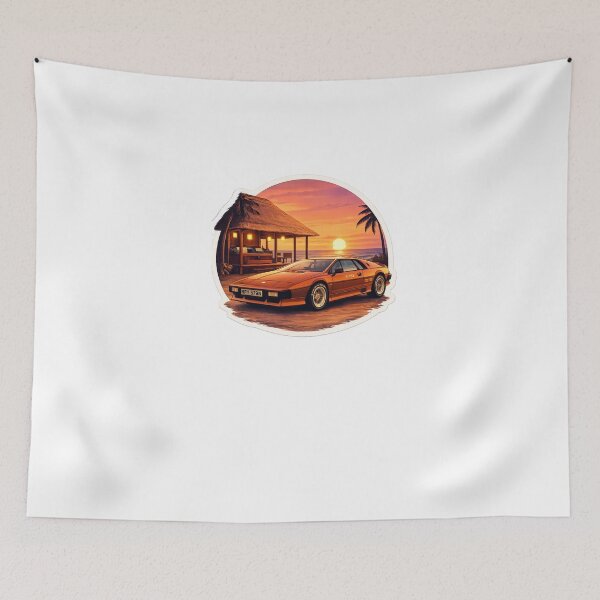 Item preview, Lotus Esprit Sunset Escape – Tropical Coastal Grand Touring Design designed and sold by celestialseastc.