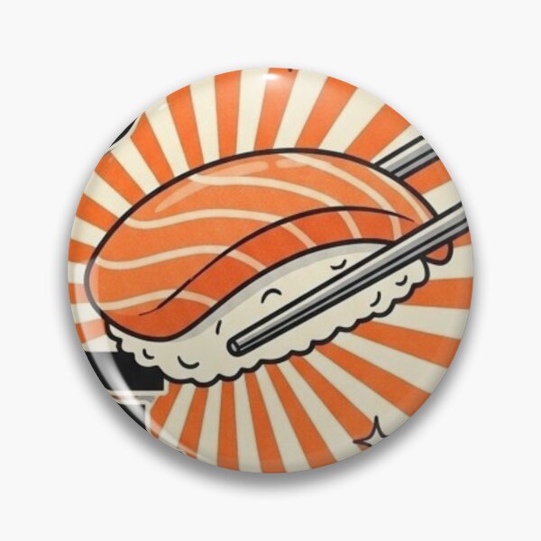 Item preview, “Sushi Sunburns & Cyber Chopstick Chaos” designed and sold by Print Fiction.