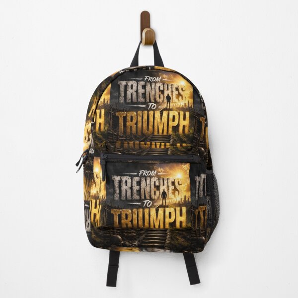 Item preview, FROM TRENCHES TO TRIUMPH Every Nigerians success story T-shirt designed and sold by WaveDesignsNG.